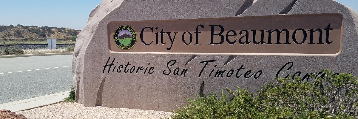 beaumont city sign